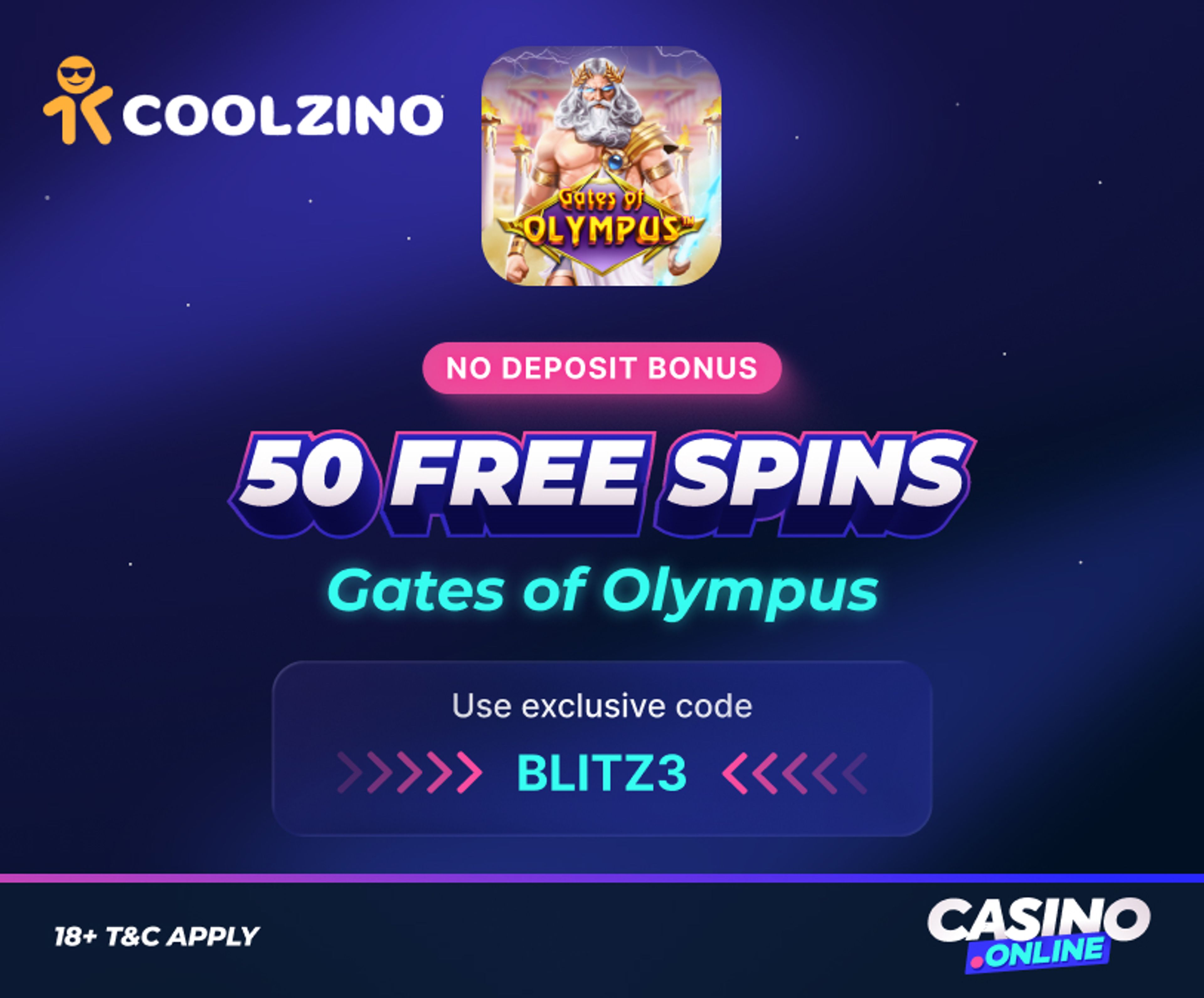 Coolzino Casino No-Deposit Bonus